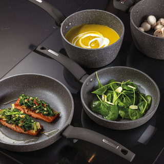 Rondel kamienny Florina Lava Stone by Mateusz Gessler 18 cm 1,5 l szary