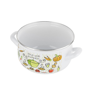 Garnek emaliowany Emalia Polska Pleszew Lumino 16 cm 2,2 l