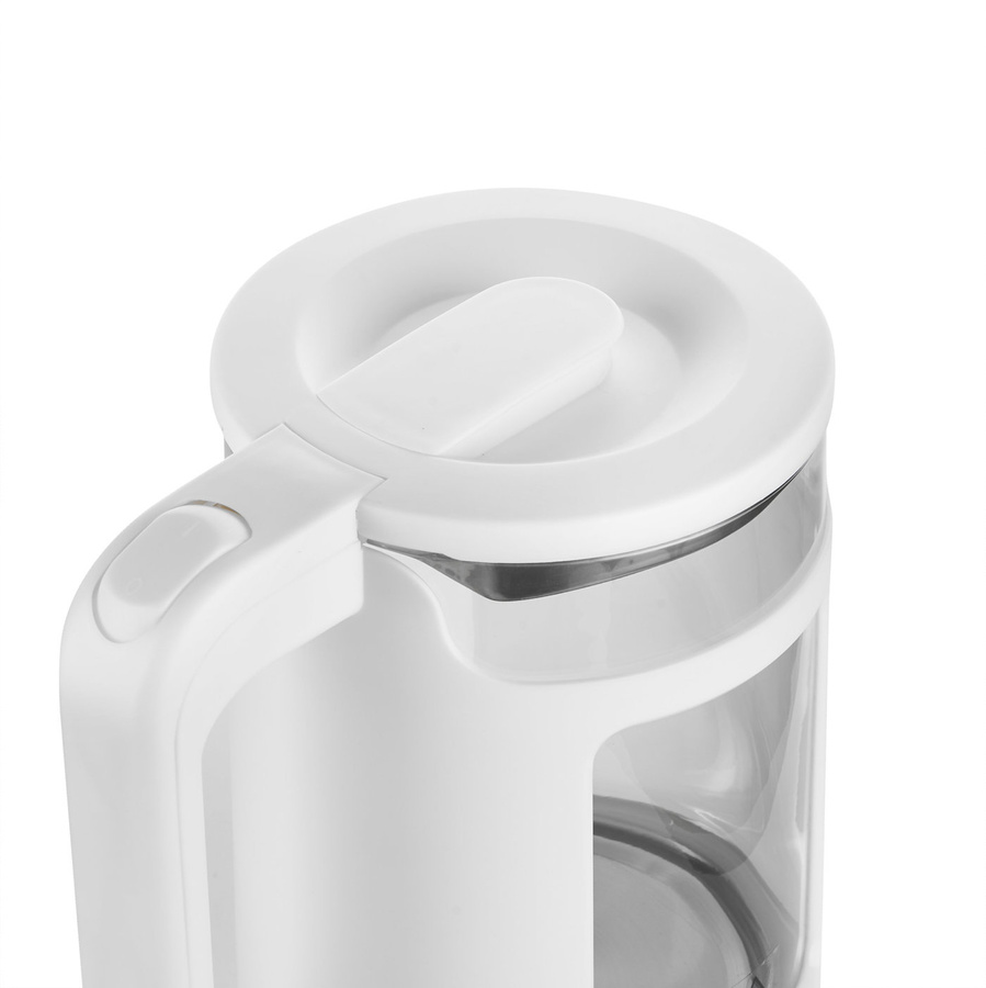 Czajnik elektryczny szklany Botti Electronic Carter 1,5 l 1350 W biały