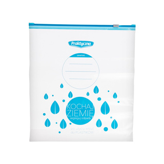 3x Woreczki z suwakiem praktyczna 3,5l 10 szt