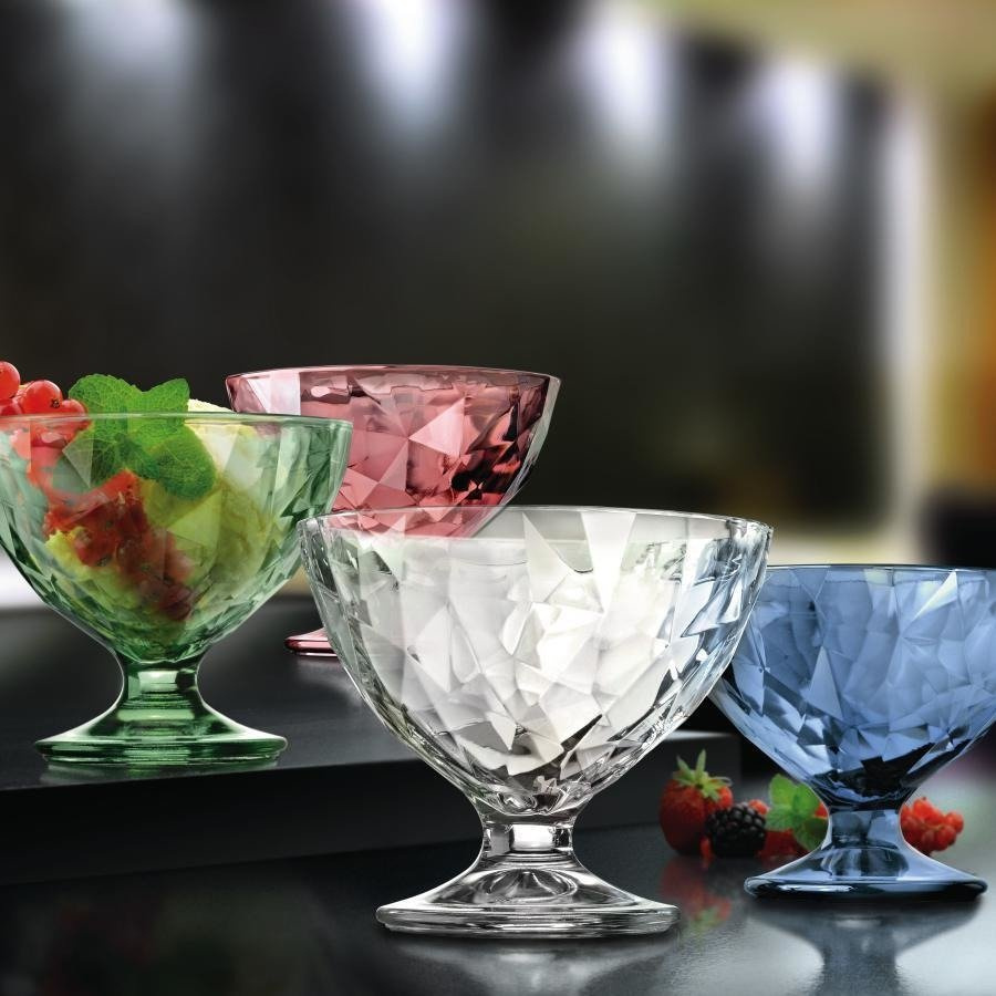 Pucharki do lodów Bormioli Rocco Diamond 220 ml - 6 szt.