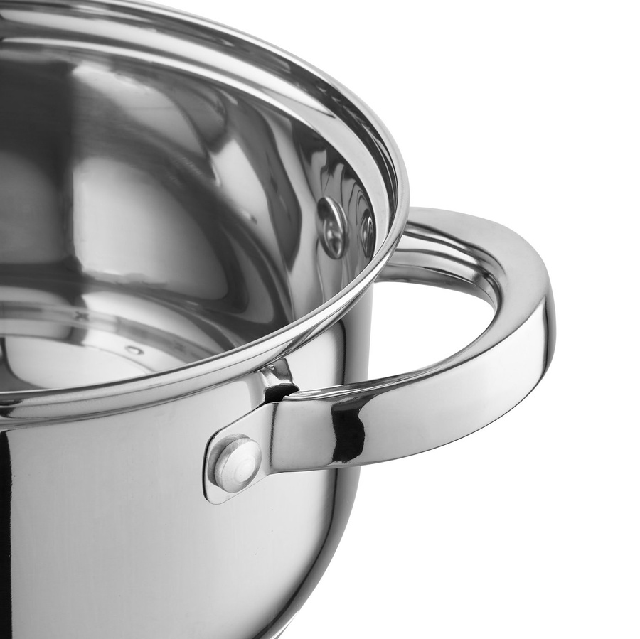 Garnek ze stali nierdzewnej z pokrywką Florina Claude 14 cm 1,25 l