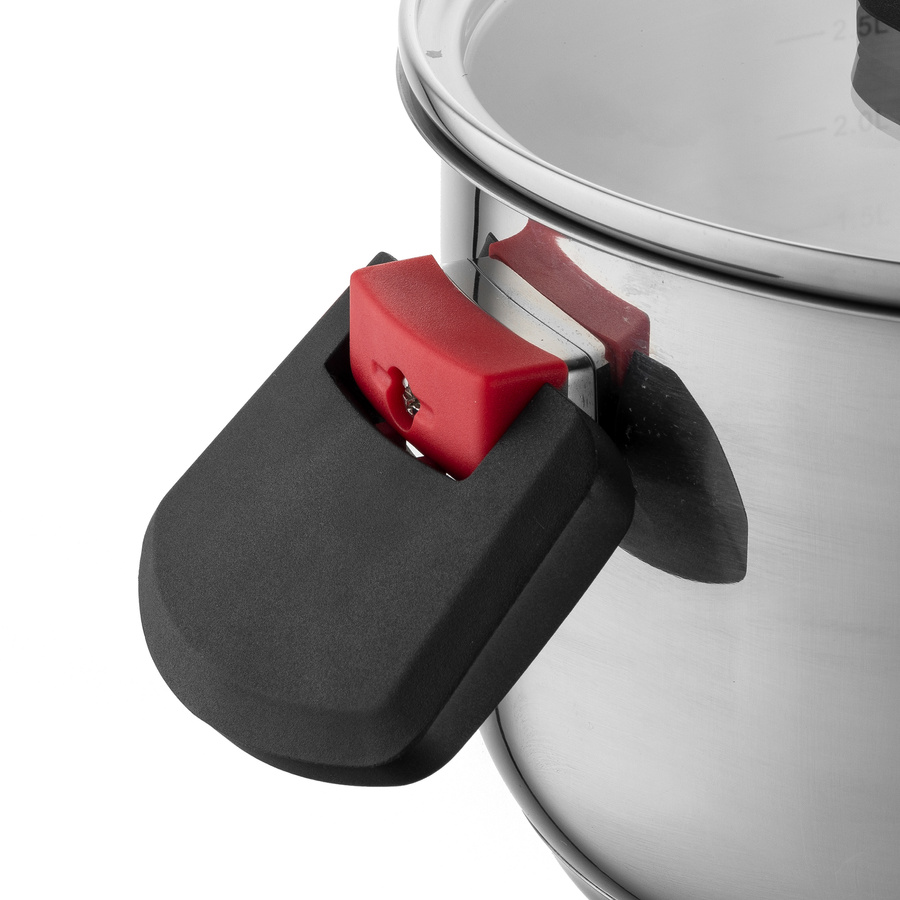 Komplet garnków nierdzewnych Florina Space by Mateusz Gessler 6 elementów