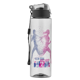 Butelka plastikowa Florina Lycia 800 ml mix wzorów