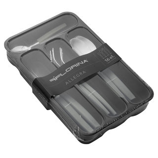 Komplet sztućców Florina Allegra 16 elementów szałwia