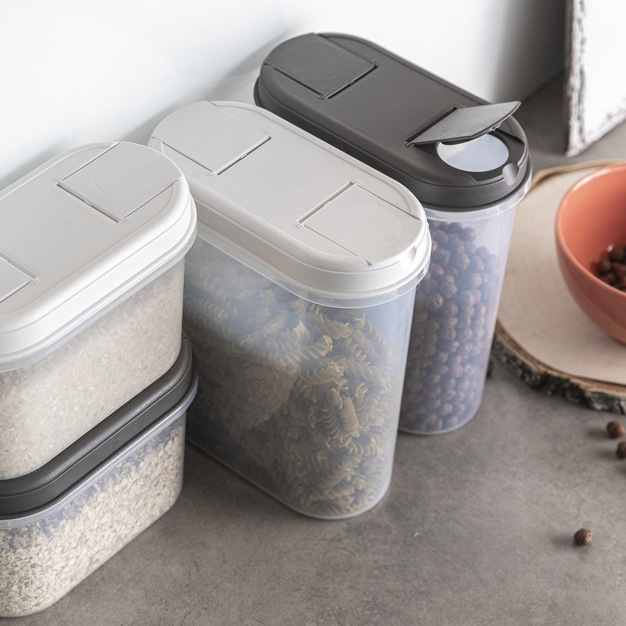 Zestaw 3 dozowników pojemników Margerit 2,4 L.