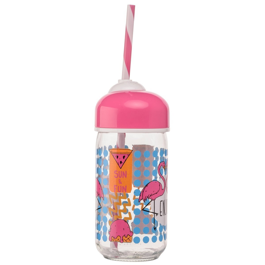 Butelka ze słomką Florina Bubble 330 ml