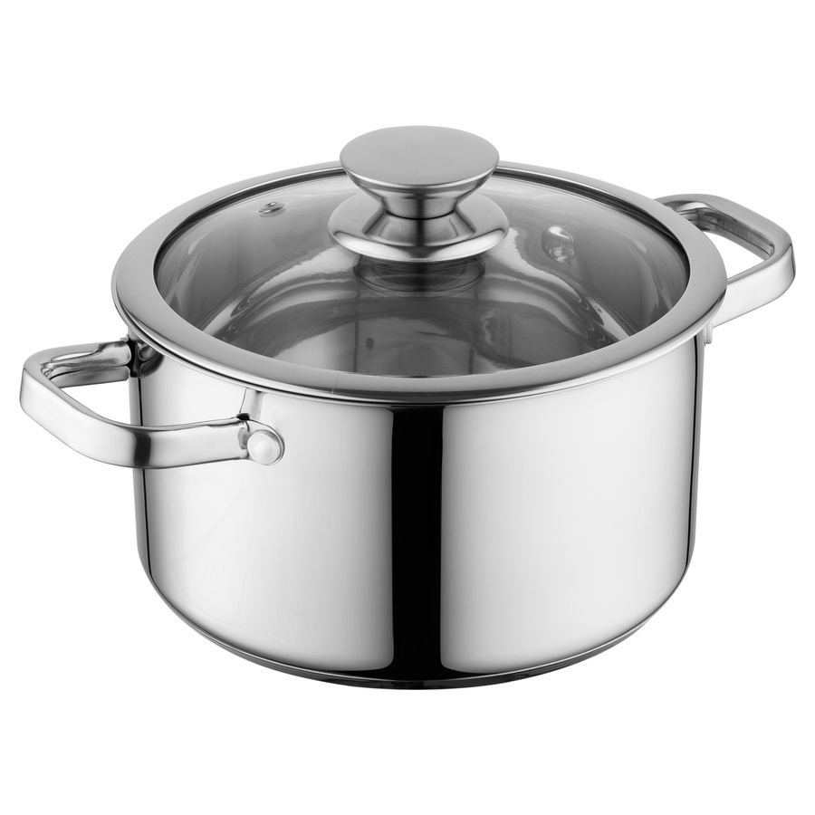 Komplet garnków nierdzewnych Florina Dover by Mateusz Gessler 8 elementów