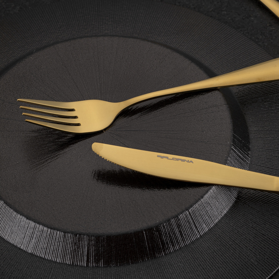 Komplet sztućców Florina Forte Flock 16 elementów złote