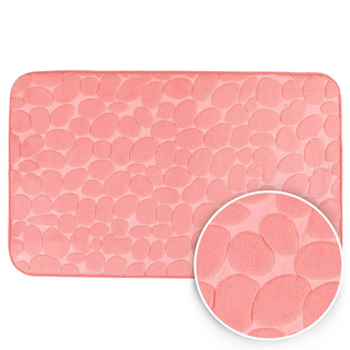 Dywanik łazienkowy Miss Lucy mosaic 50x80 róż