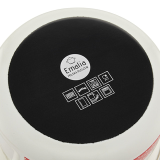 Garnek emaliowany prosty kurki 4,1 l 20 cm