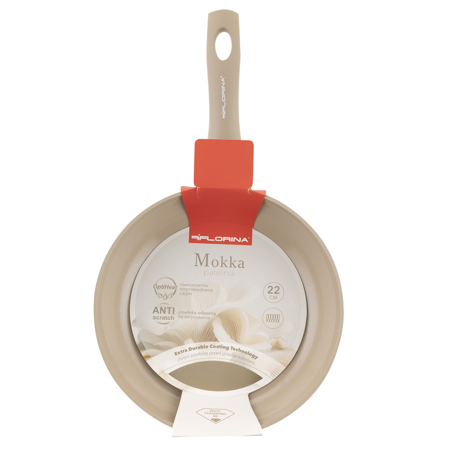 Patelnia aluminiowa Florina Mokka 22 cm