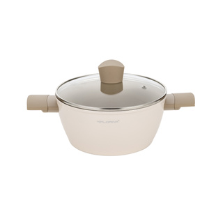 Garnek aluminiowy Florina Mokka 20 cm 2,1 l