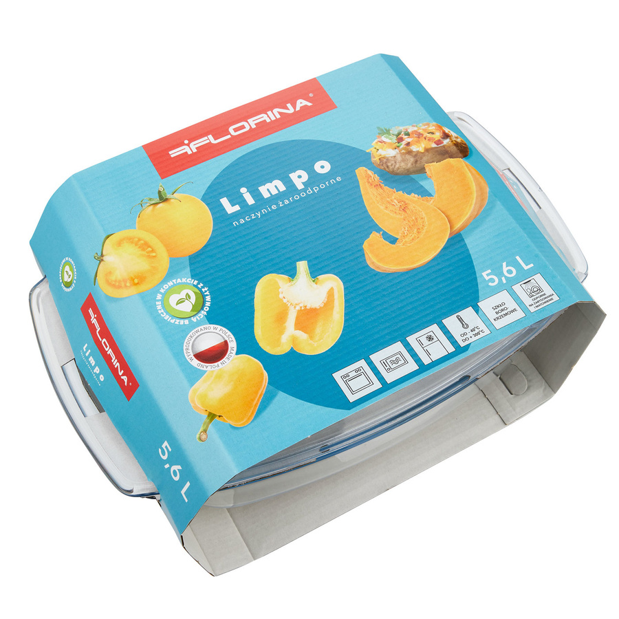 Naczynie żaroodporne Limpo Florina 5,6 l