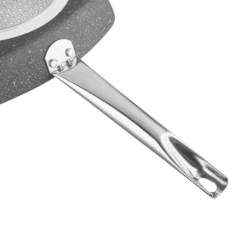 Patelnia aluminiowa grillowa Florina Onyx 24x24 cm