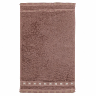 Ręcznik bawełniany Miss Lucy Michael Basic 30x50 cm taupe