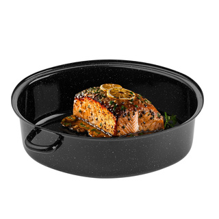 Brytfanna emaliowana gęsiarka na indukcję Emalia Polska Pleszew 7 l