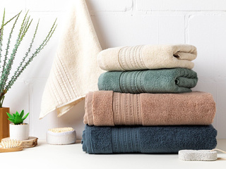 Ręcznik łazienkowy Zero Twist Miss Lucy 50x90 cm jasny brąz