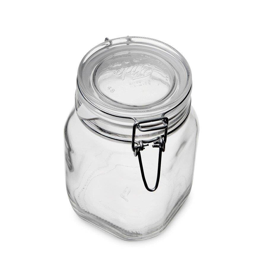 6x Zestaw Słoików Bormioli Rocco Fido 1 l,