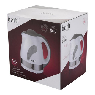 Czajnik elektryczny Botti Gero 1,8 l biało-szary