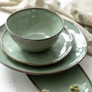 Salaterka ceramiczna Florina Acqua 15 cm