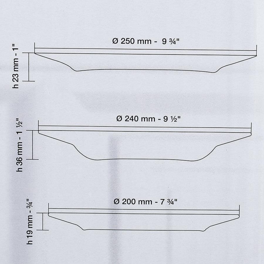 Komplet zestaw serwis obiadowy Toledo 24 elementy 6 osób