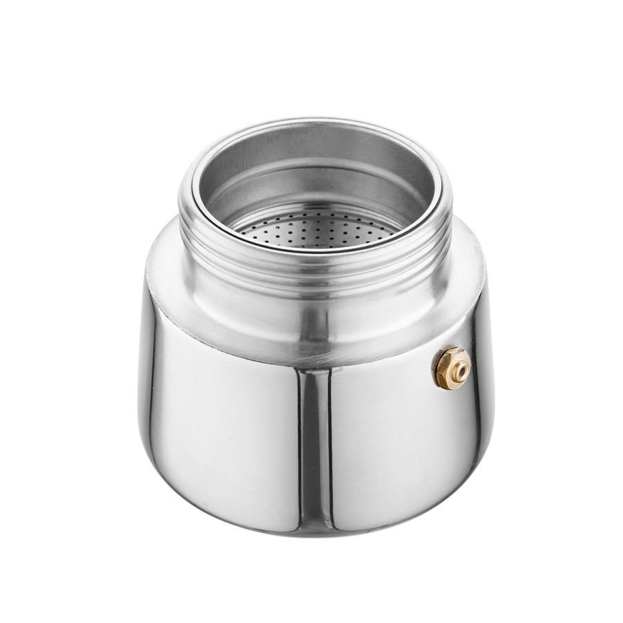 Kawiarka stalowa do espresso Florina Lungo na 4 filiżanki