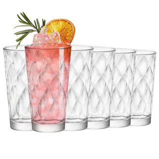 Szklanki Bormioli Rocco Kaleido long drink 370 ml 6 sztuk