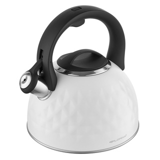 Czajnik nierdzewny Florina Diamante 2,5 l biały