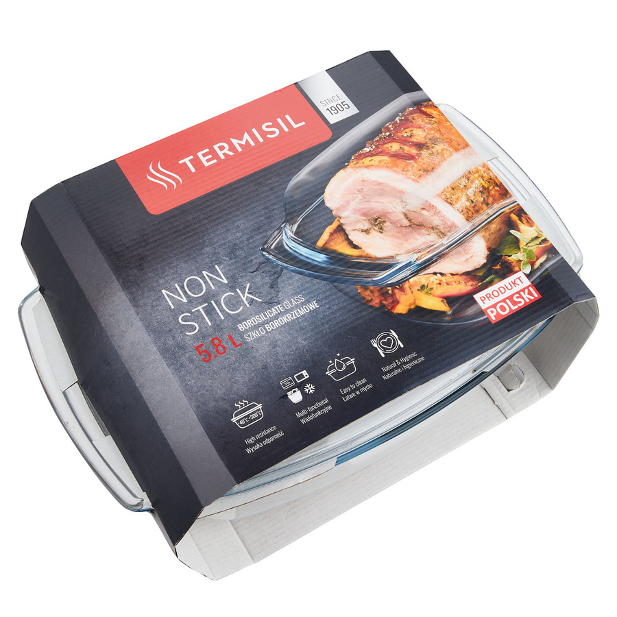 Naczynie żaroodporne Termisil prostokątne 5,8 l