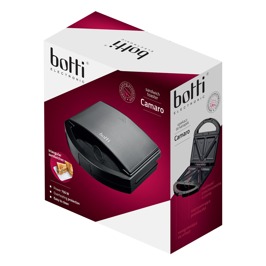 Opiekacz do kanapek Botti Electronic Camaro