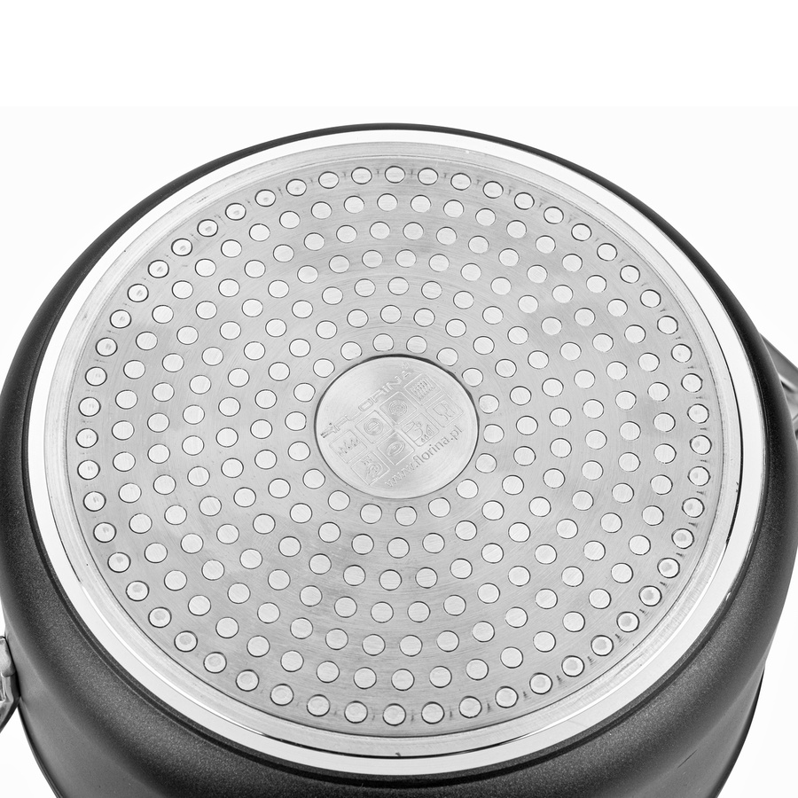 Garnek z pokrywką na indukcję i gaz Florina Stix 4 l