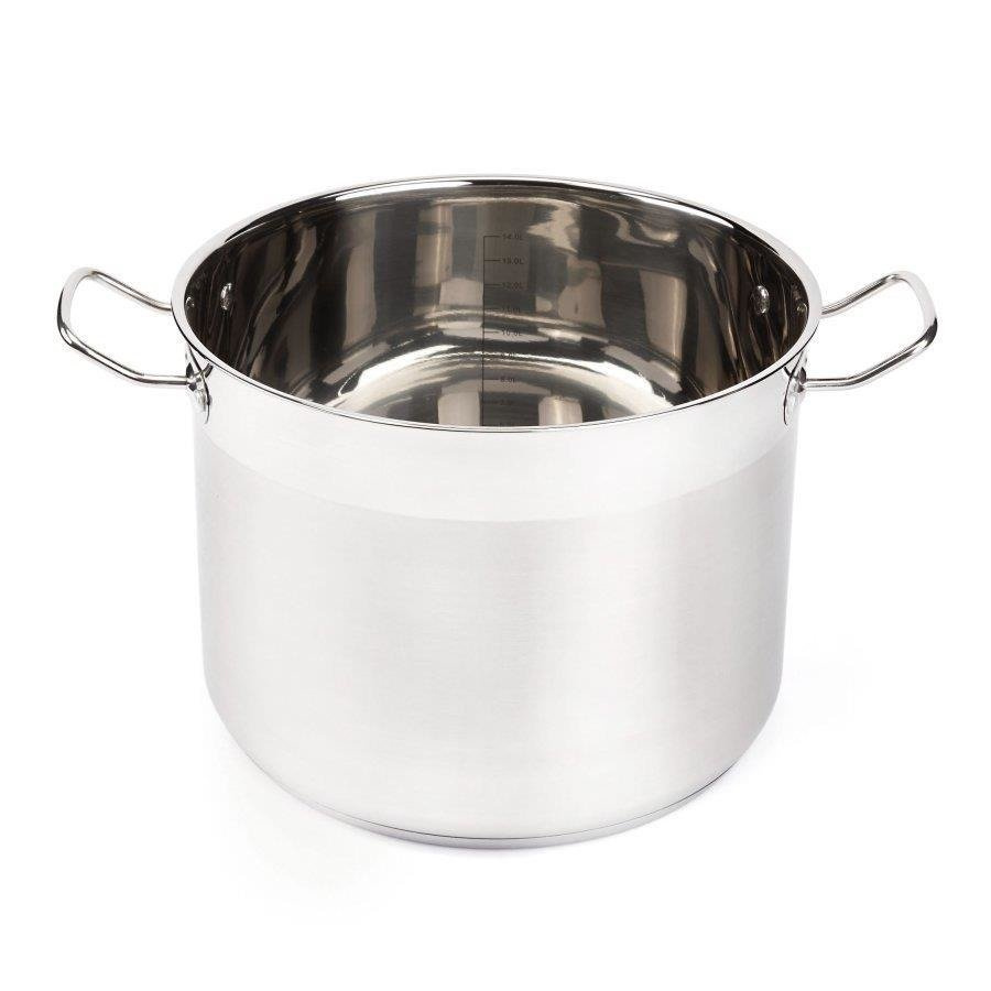 Garnek nierdzewny Florina Gastro prosty 30 cm 16,6 l