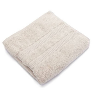 Ręcznik Miss Lucy bambus Luis 50 x 90 cm beżowo-szary