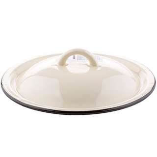 Pokrywka emaliowana Emalia Polska Pleszew 16 cm