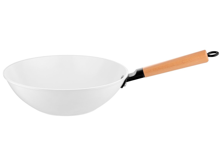 Patelnia aluminiowa wok z powłoką ceramiczną Florina Aspen 28 cm 