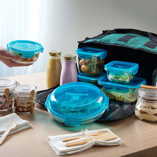 Pojemnik do żywności Bormioli Rocco Evolution 12 x 12 cm