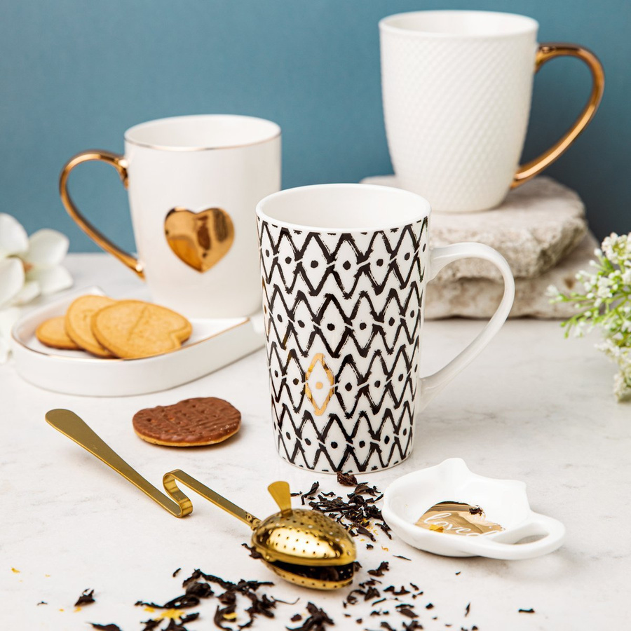 Kubek porcelanowy prezentowy Florina Romby 400 ml