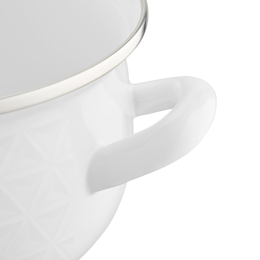 Zestaw garnków Emalia Polska Pleszew Pyza Diamond 16/18/20/22cm