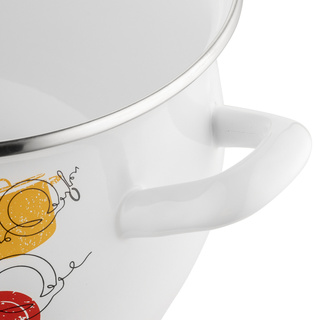 Garnek emaliowany Emalia Polska Pleszew Julia 20 cm 4,2 l