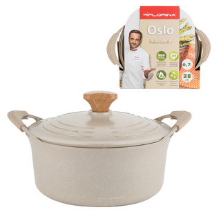 Garnek aluminiowy Florina Oslo 28 cm 6,7 l