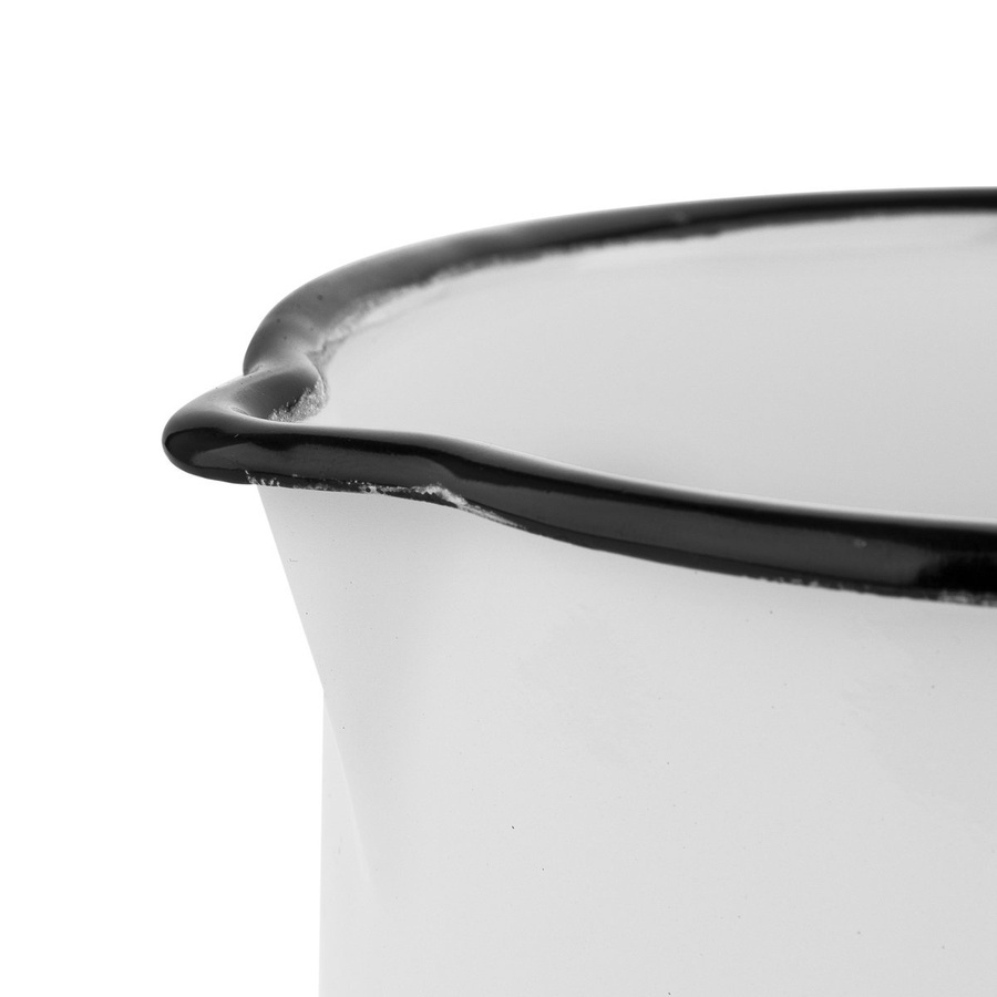 Kubek emaliowany prosty Emalia Polska Pleszew Bell 12cm 1,24 l