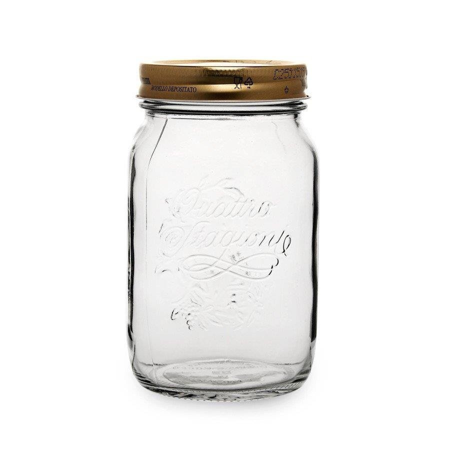 12x Słoik Bormioli Rocco Quattro Stagioni 1 l