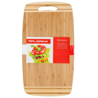 Deska kuchenna bambusowa Florina Attraverso 42 x 23 x 1,8 cm