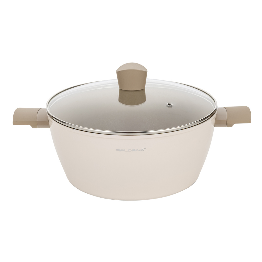 Garnek aluminiowy Florina Mokka 28 cm 6,4 l