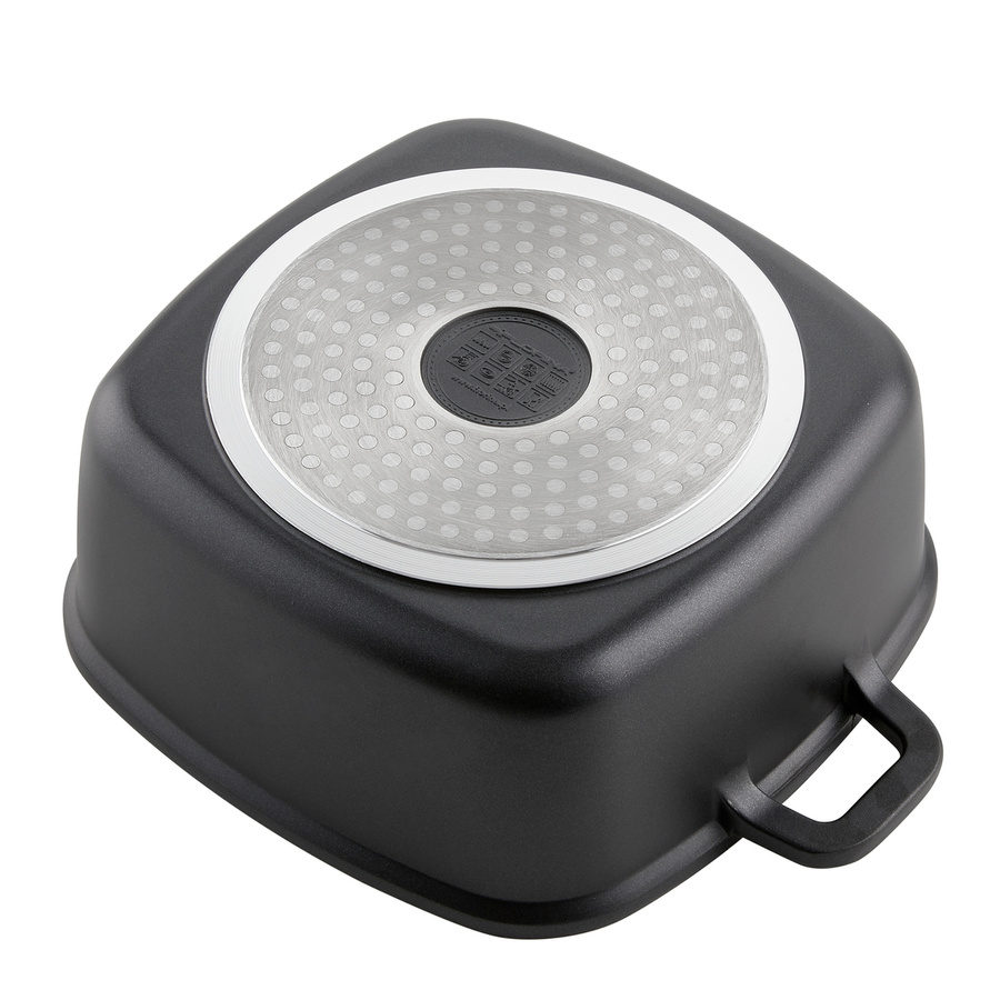 Garnek aluminiowy Florina Chef kwadratowy 20 x 20 x 8 cm 2,6 l