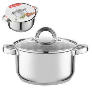 Garnek nierdzewny Florina Claude z pokrywą 20 cm 3,6 l