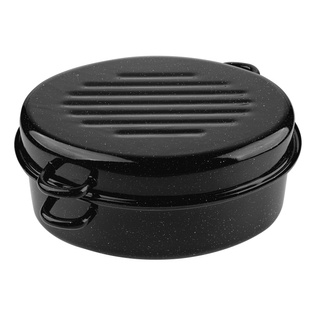 Brytfanna emaliowana gęsiarka na indukcję Emalia Polska Pleszew 7 l