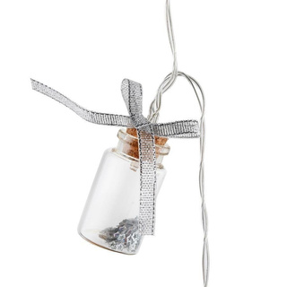 Łańcuch świetlny LED Florina Słoiczki Gold 10 lampek