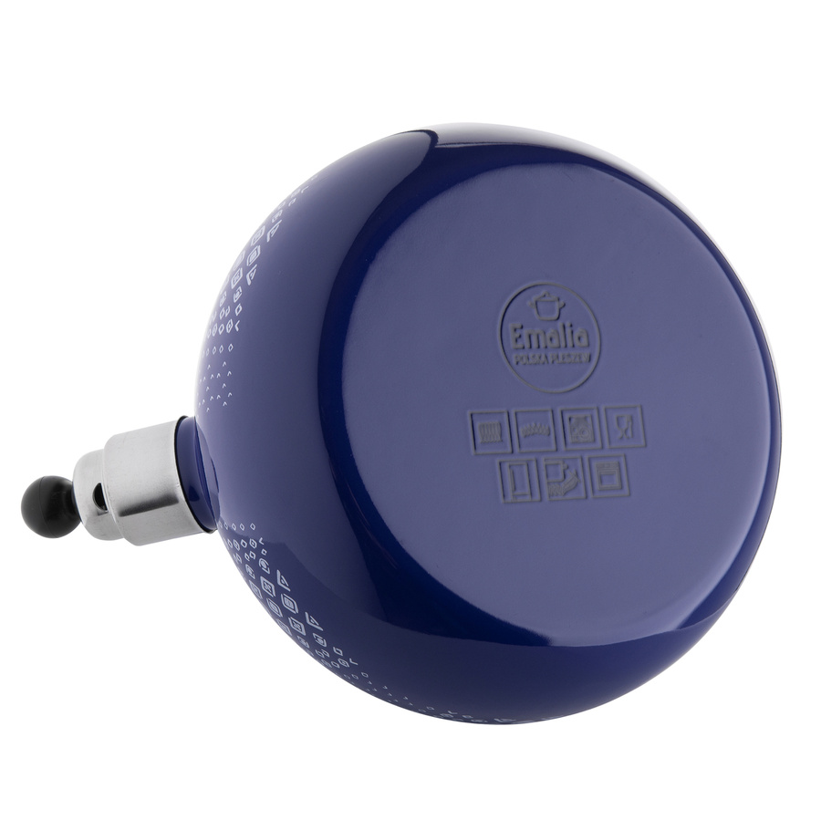 Czajnik emaliowany na indukcję i gaz Emalia Polska Pleszew Trelis 2,2 l